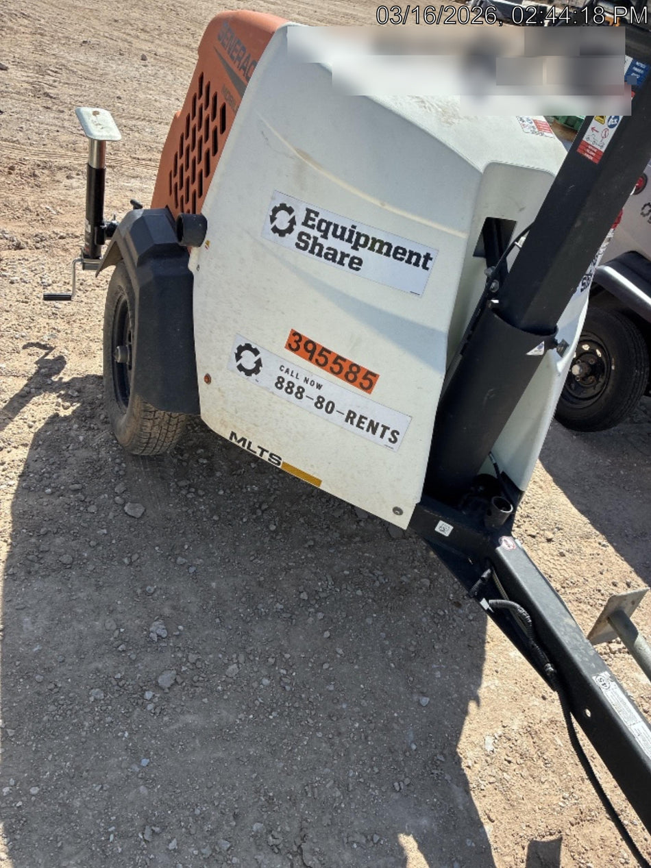 2023 Generac MLT2 Diesel, Flex Switch 120V Input, Powerzone Controller, (4) 320W LED Lights, 4kW Generator, 39.9 Gal Fuel Tank, 2" Ball, T3