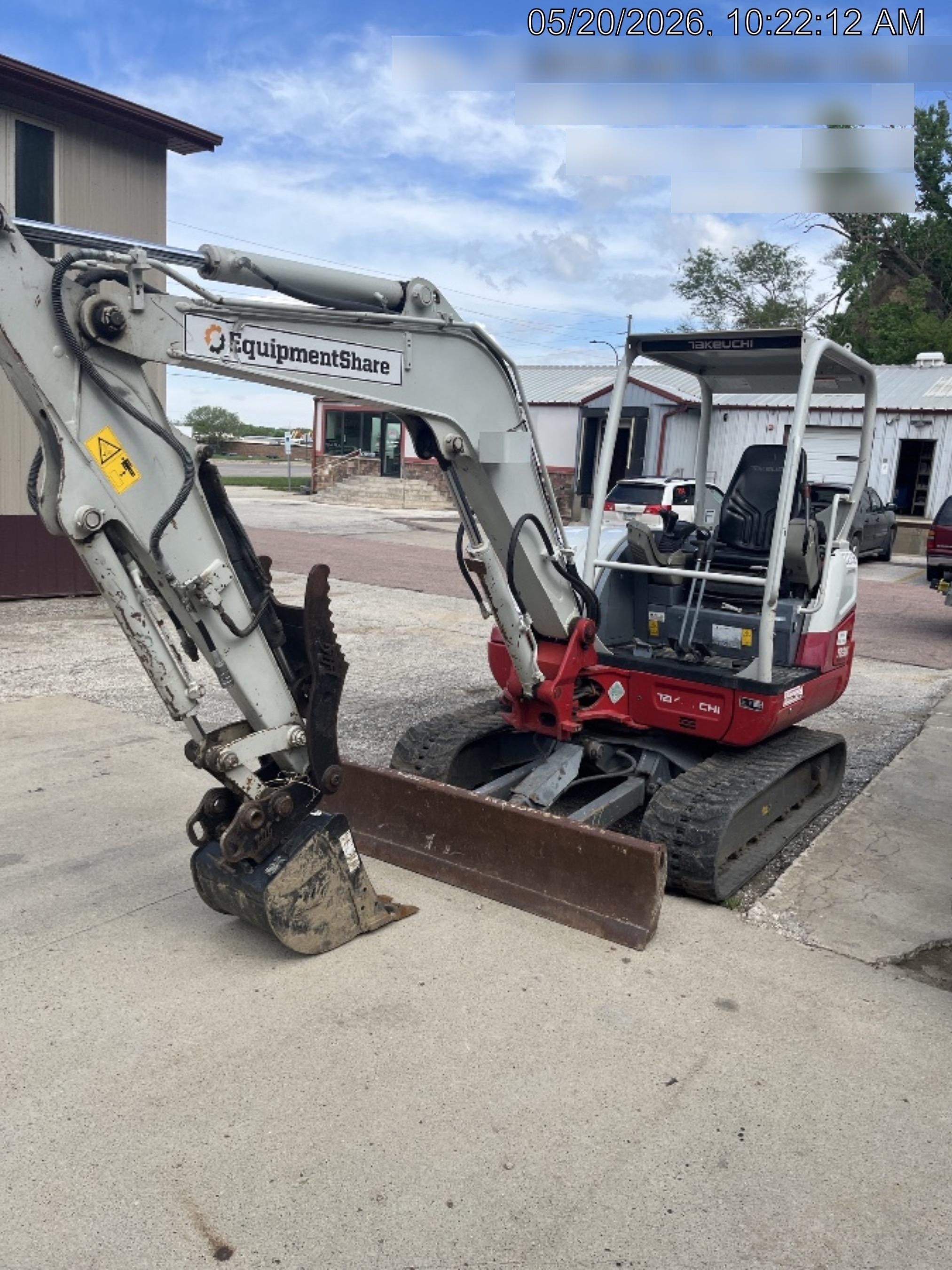 2019 TAKEUCHI TB240