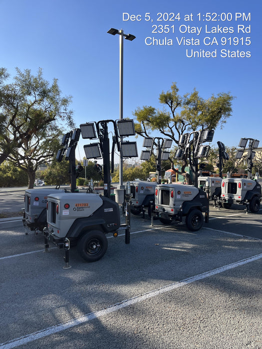 2024 Wacker Neuson LTT4 Diesel, Kohler KDW702, Deep Sea Controller, Auto Start, LED 320W, Bypass Outlet, T3