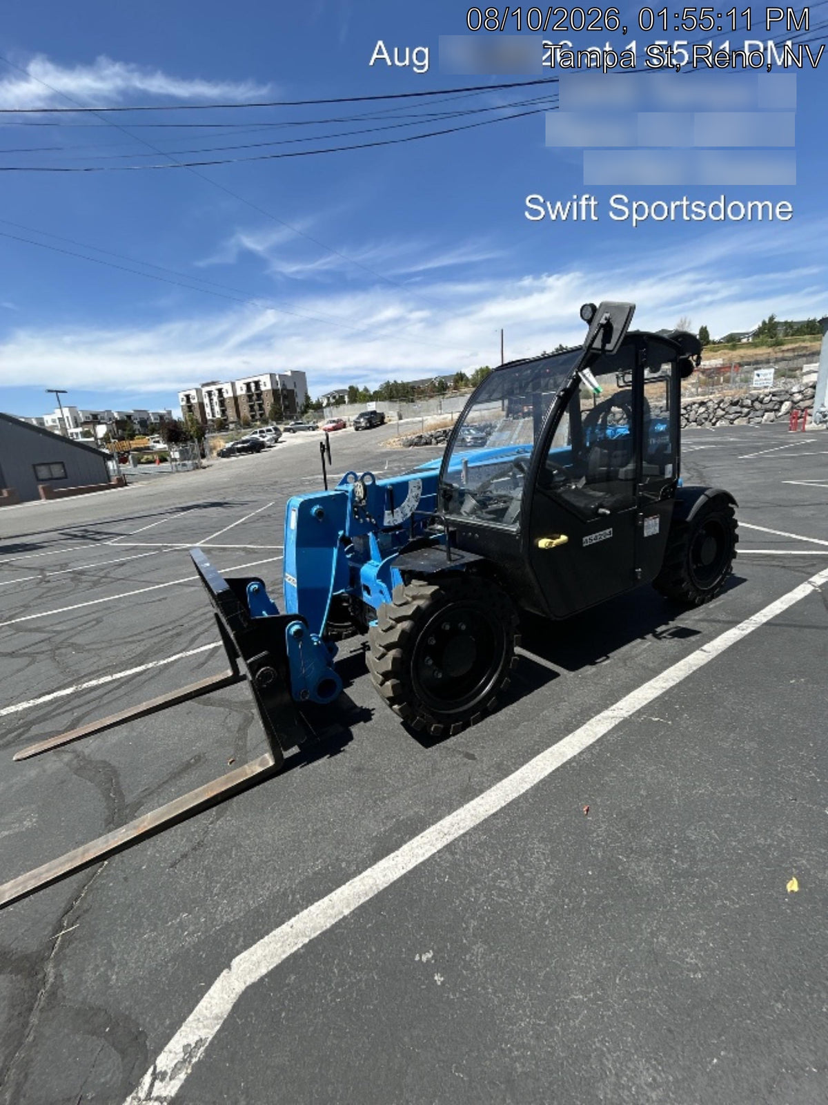 2024 Genie GTH-5519 74Hp Dsl, Cab/Heat/Air, Solid Tires, LED WL, T3 + Access Control