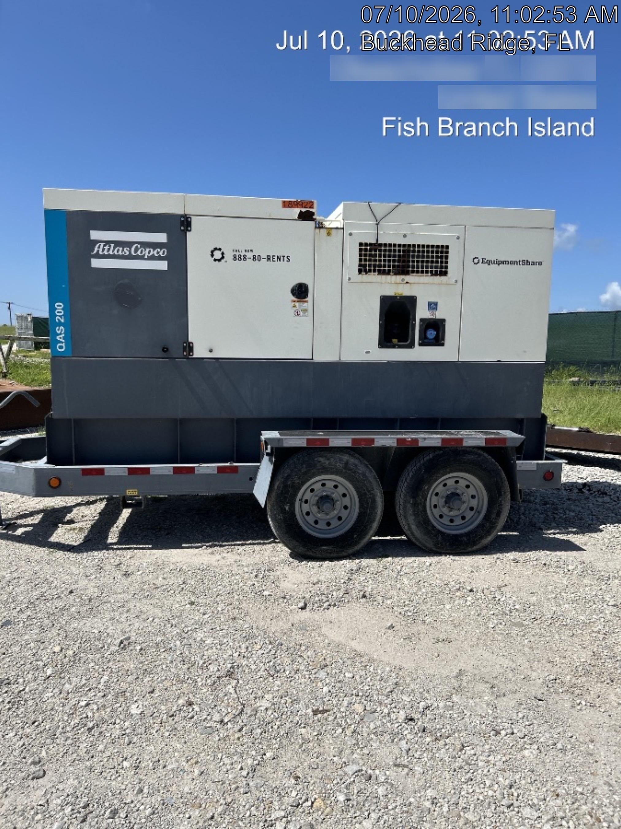 2021 ATLAS COPCO QAS200