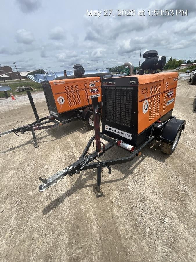 2021 Lincoln Electric Vantage 549X Ready Pak 3, ORANGE (includes trailer, cable rack, fender light kit)