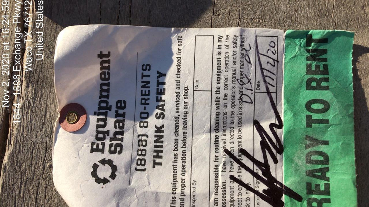 2020 Kubota RTV-X1140 4 Seat UTV, 4WD, Canopy, Standard Rental Spec