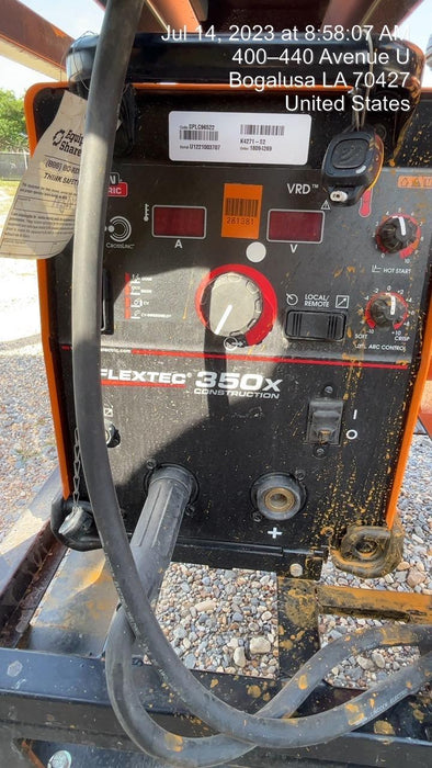 2022 LINCOLN ELECTRIC FLEXTEC 350X