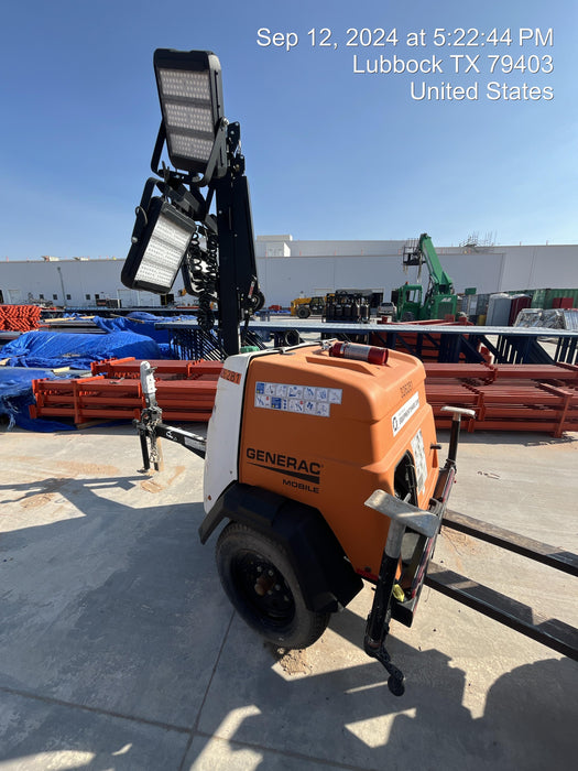 2023 Generac MLT2 Diesel, Flex Switch 120V Input, Powerzone Controller, (4) 320W LED Lights, 4kW Generator, 39.9 Gal Fuel Tank, 2" Ball, T3