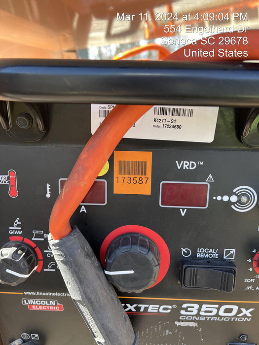 2021 LINCOLN ELECTRIC FLEXTEC 350X