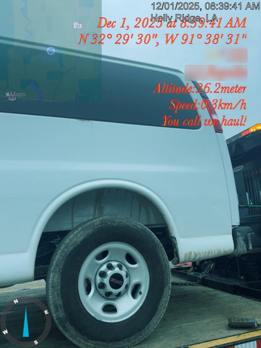 2025 GMC Savana 3500 - Rental