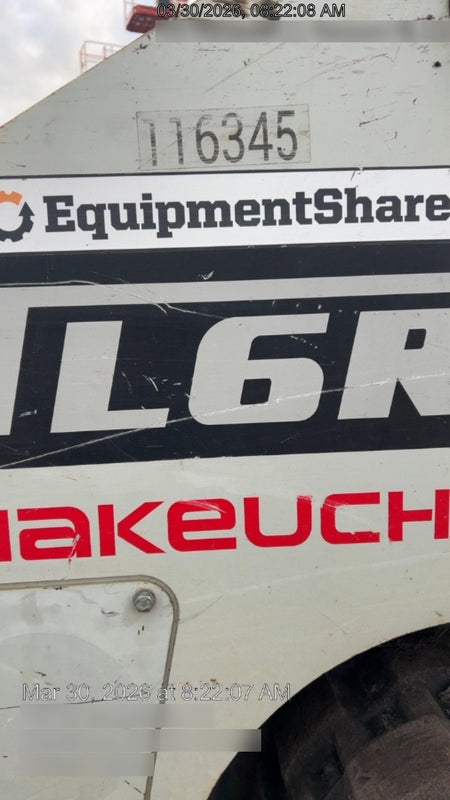 2020 TAKEUCHI TL6R