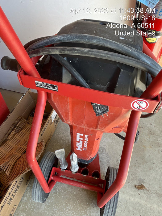 2022 HILTI TE 3000-AVR