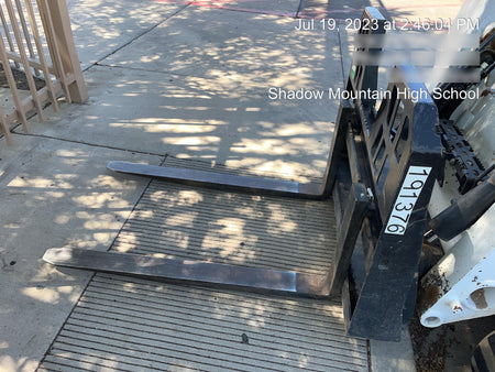 2021 FEMA 72" Skid Steer Forks FEMA