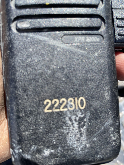 2022 MOTOROLA XPR3300E