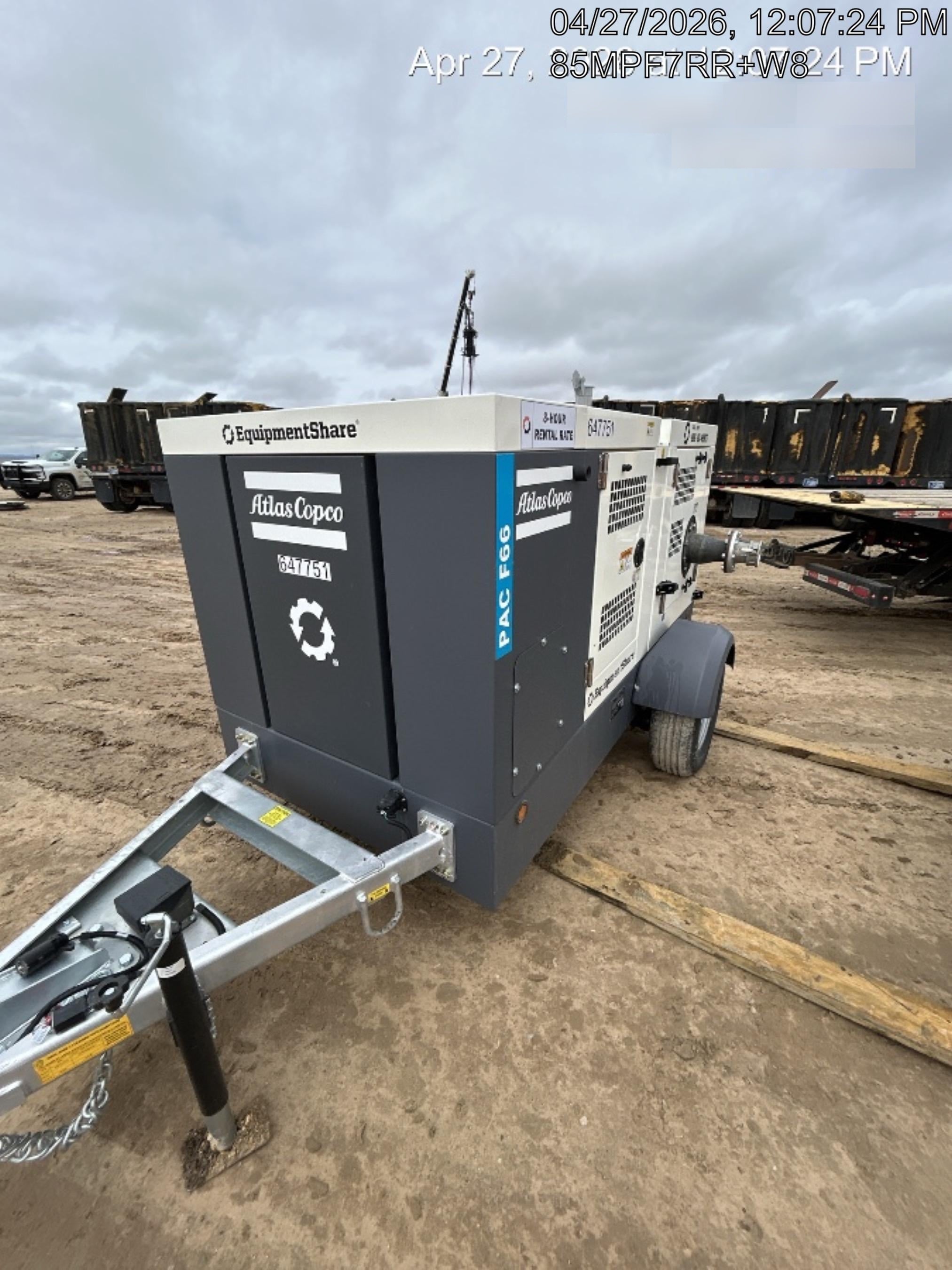 2026 ATLAS COPCO PAC F66 KD-S