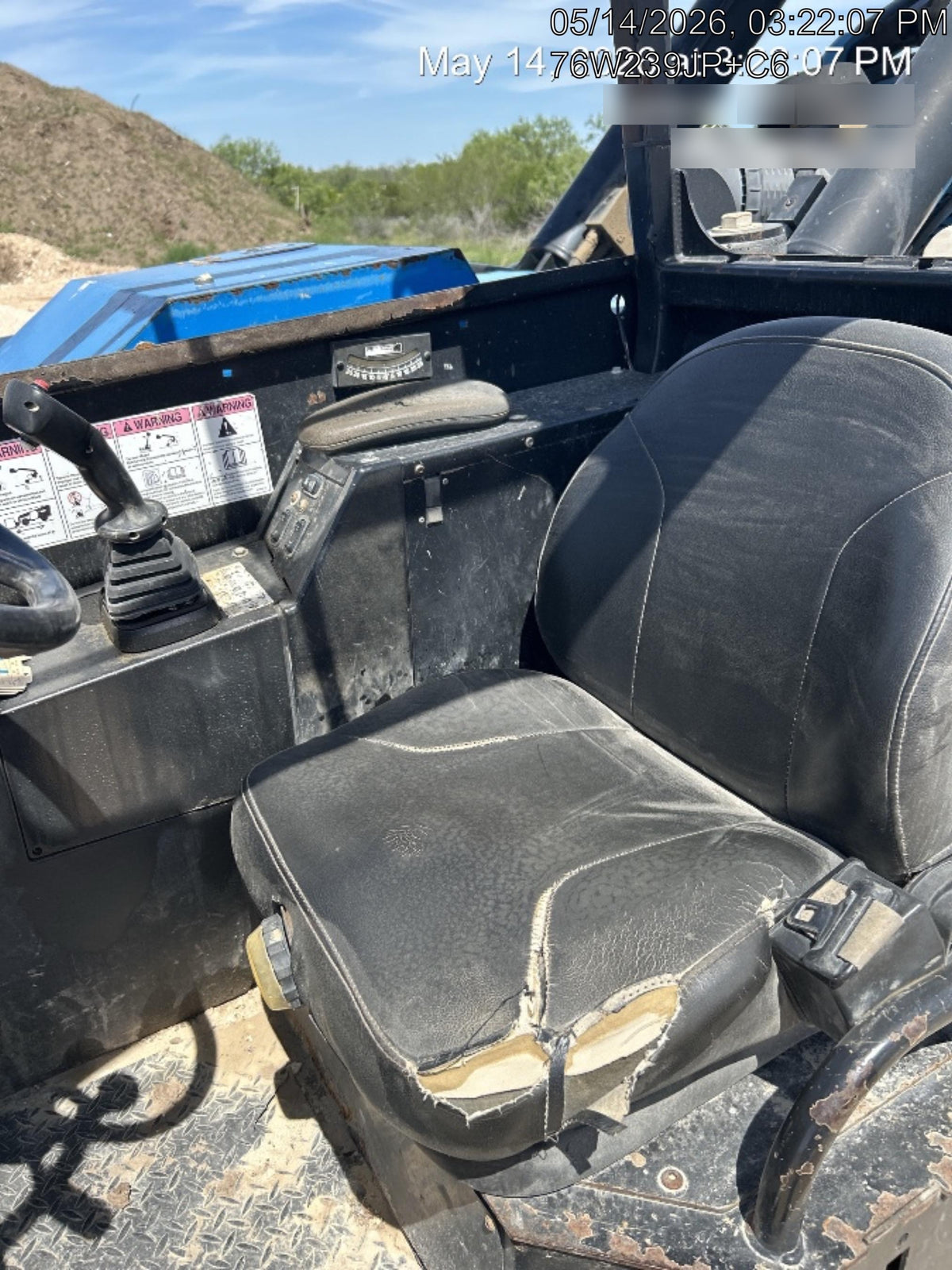 2016 Genie GTH-1056 Genie GTH1056, Solid Tires, 60" carriage, Open ROPS