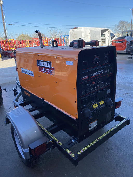 2022 Lincoln Electric LE400 Kubota V1505, Trlr, Cable Rack, Light Kit, ES Decals, T3