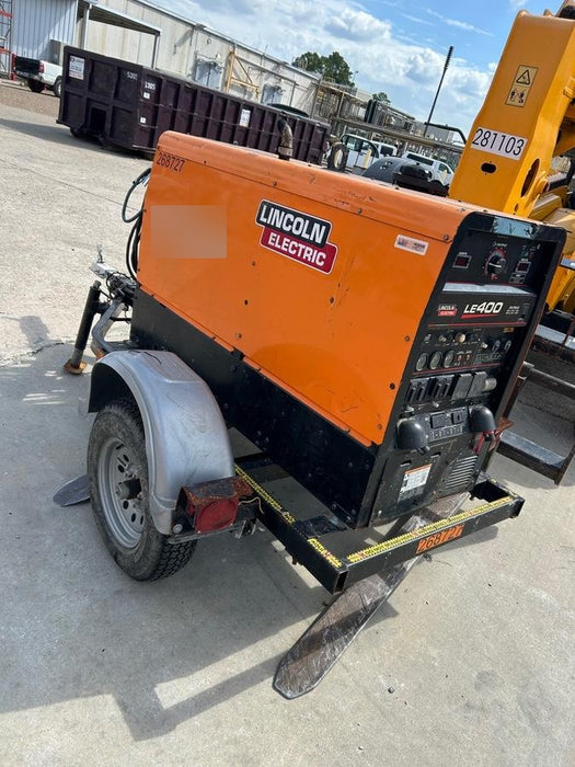 2022 Lincoln Electric LE400 Kubota V1505, Trlr, Cable Rack, Light Kit, ES Decals, T3