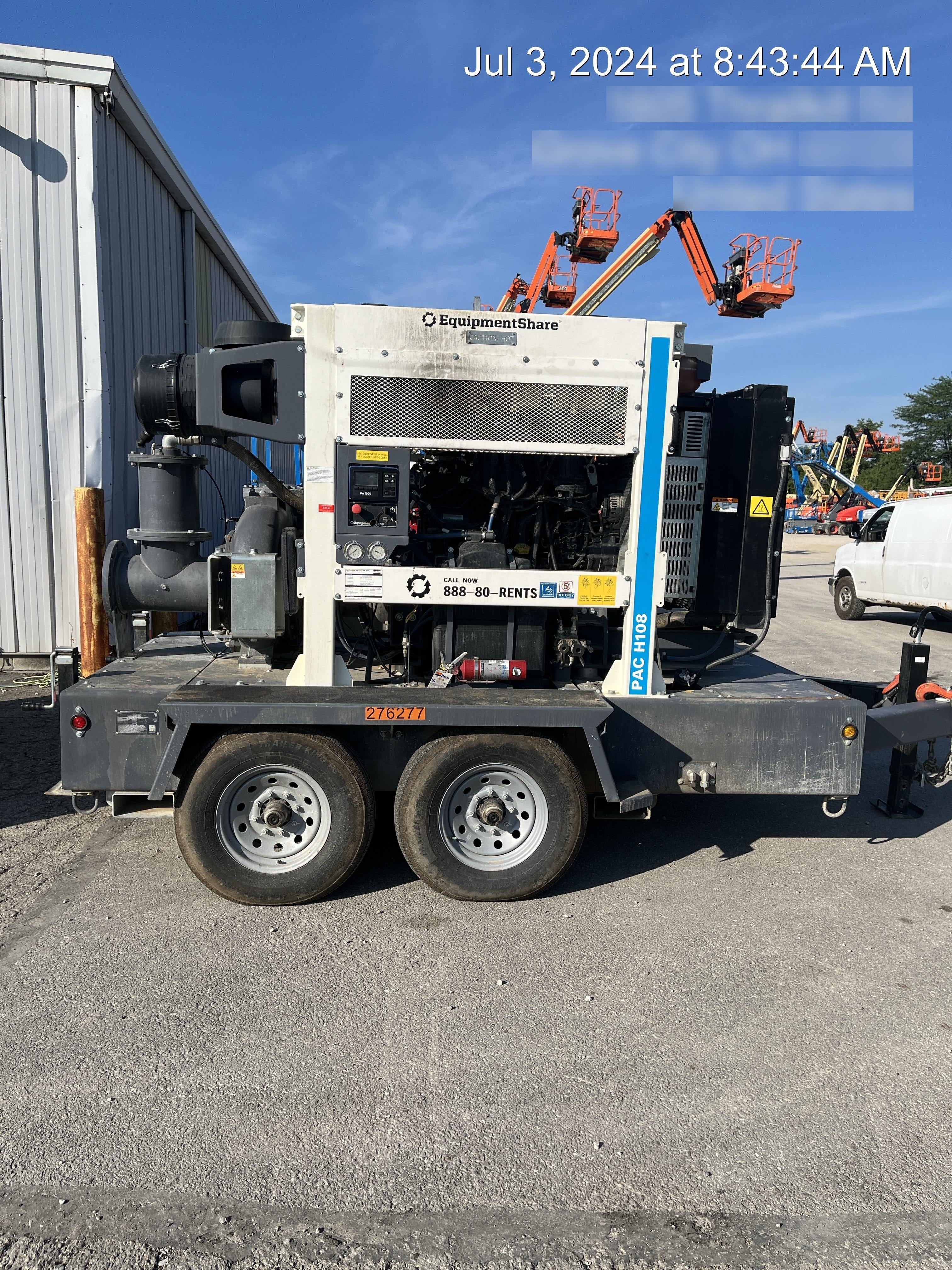 2022 ATLAS COPCO PAC H108 JD