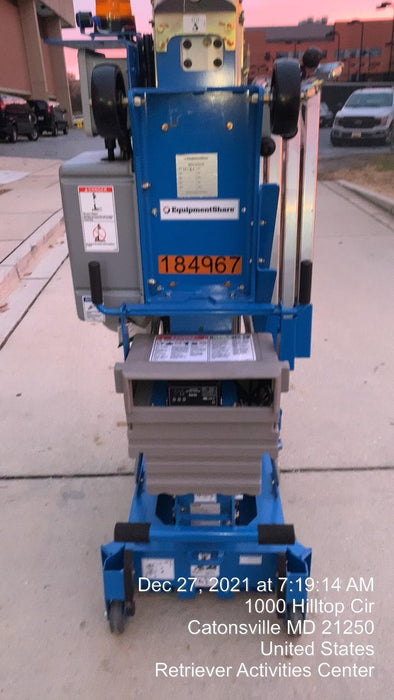 2021 GENIE AWP-30S DC