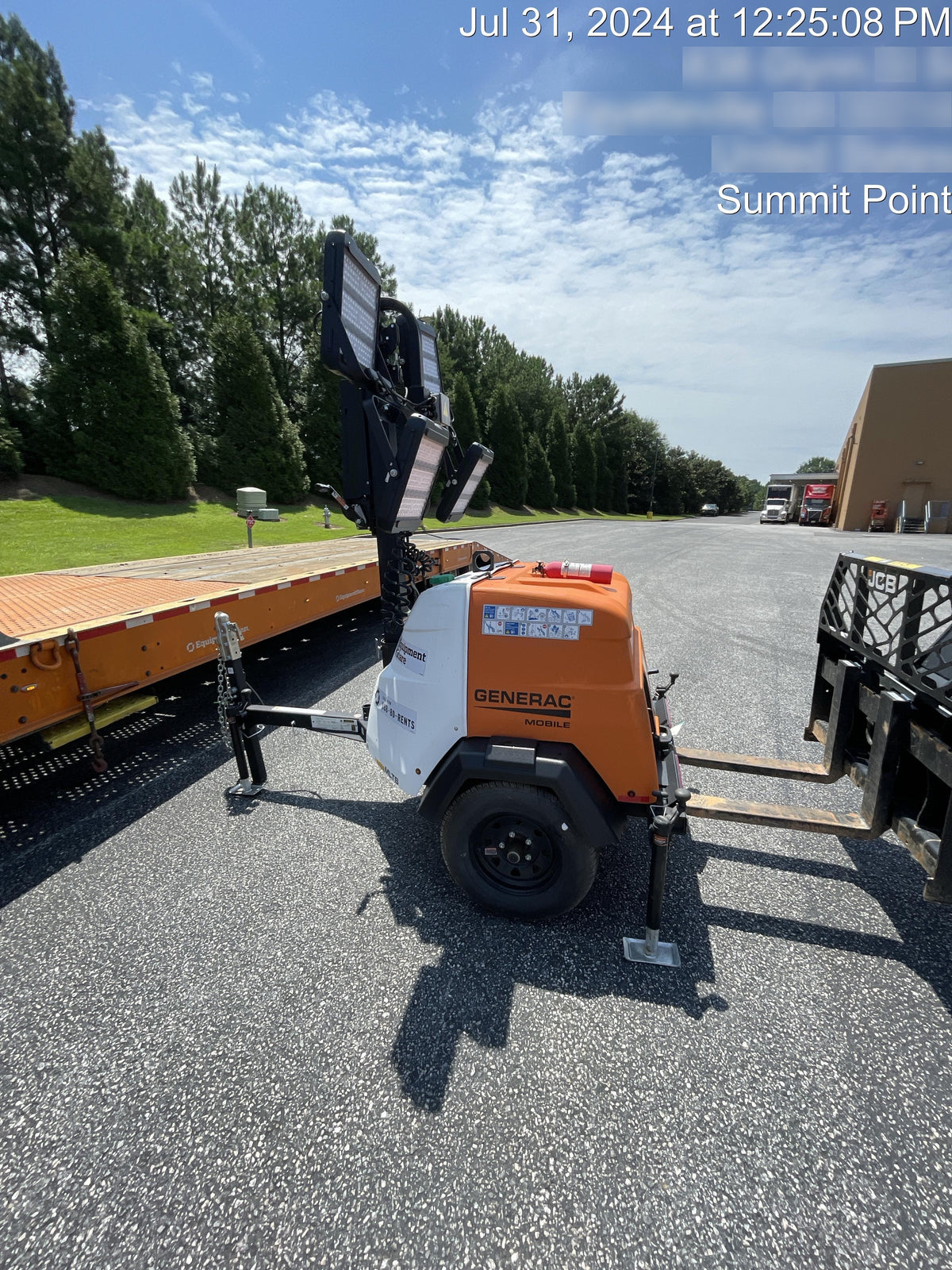 2024 Generac MLT2 Diesel, Flex Switch 120V Input, Powerzone Controller, 
(4) 320W LED Lights, 4kW Generator, 39.9 Gal Fuel Tank, 2" Ball, T3