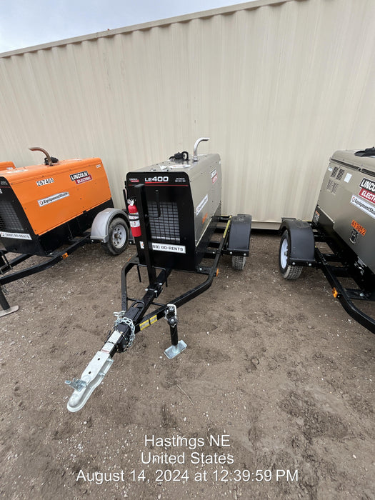 2024 Lincoln Electric LE400 Kubota V1505, Trlr, Cable Rack, Light Kit, ES Decals, T3