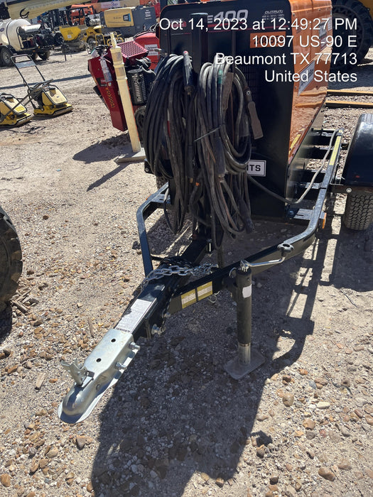 2022 Lincoln Electric LE400 Kubota V1505, Trlr, Cable Rack, Light Kit, ES Decals, T3