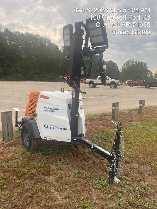 2023 Generac MLT2 Diesel, Flex Switch 120V Input, Powerzone Controller, (4) 320W LED Lights, 4kW Generator, 39.9 Gal Fuel Tank, 2" Ball, T3