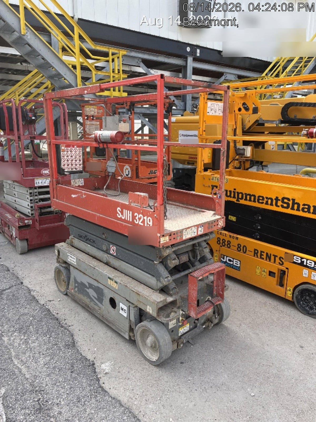 2019 Skyjack SJIII-3219 Standard Options