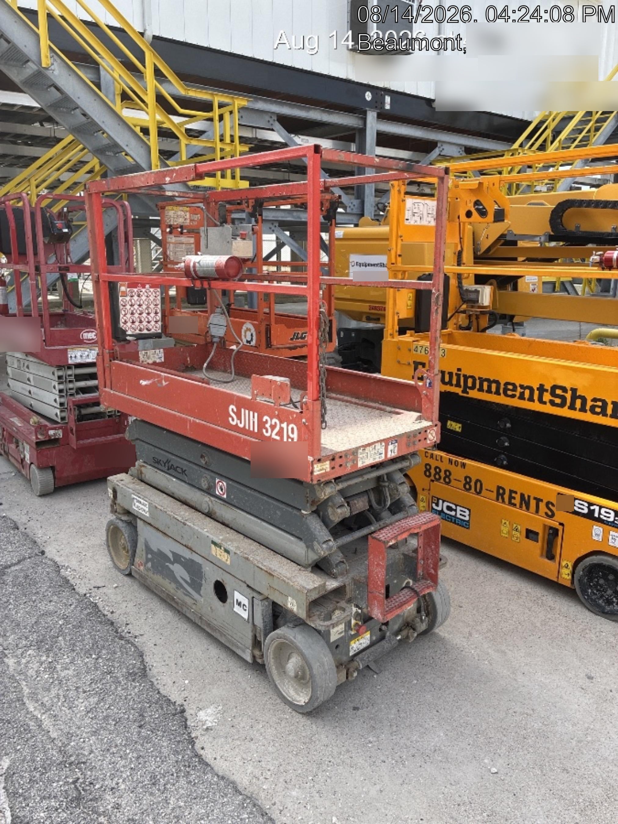 2019 Skyjack SJIII-3219 Standard Options