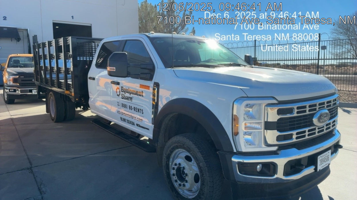 2024 FORD F550 Stake Bed - Rental