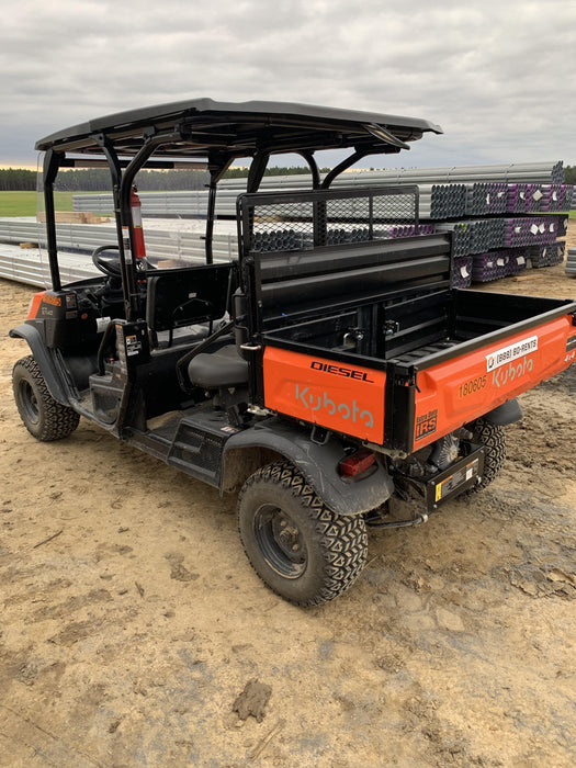 2021 Kubota RTV-X1140W-H Plastic Canopy, Windshield Acrylic Clear, LED Strobe Light, Wire Harness Kit, Back up Alarm