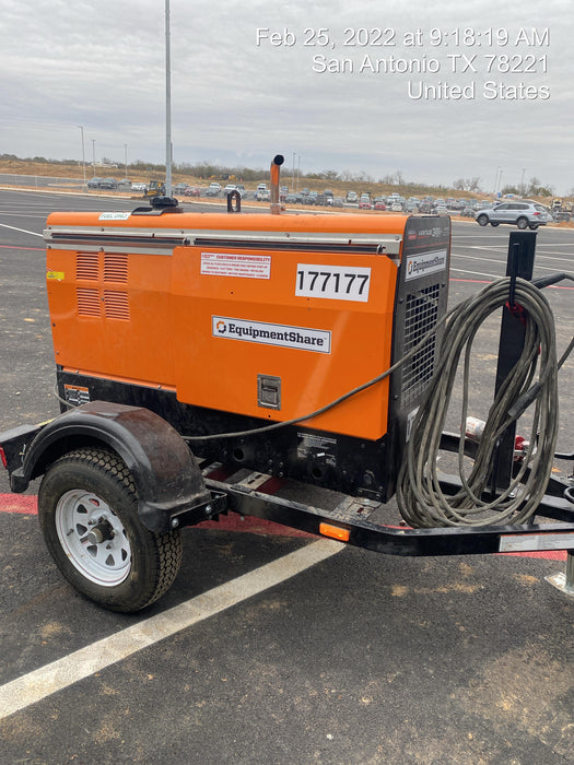 2021 Lincoln Electric Vantage 322 Vantage 322 Ready Pak 3 w/ Decals, ORANGE (includes trailer, cable rack, fender light kit) NO Telematics
