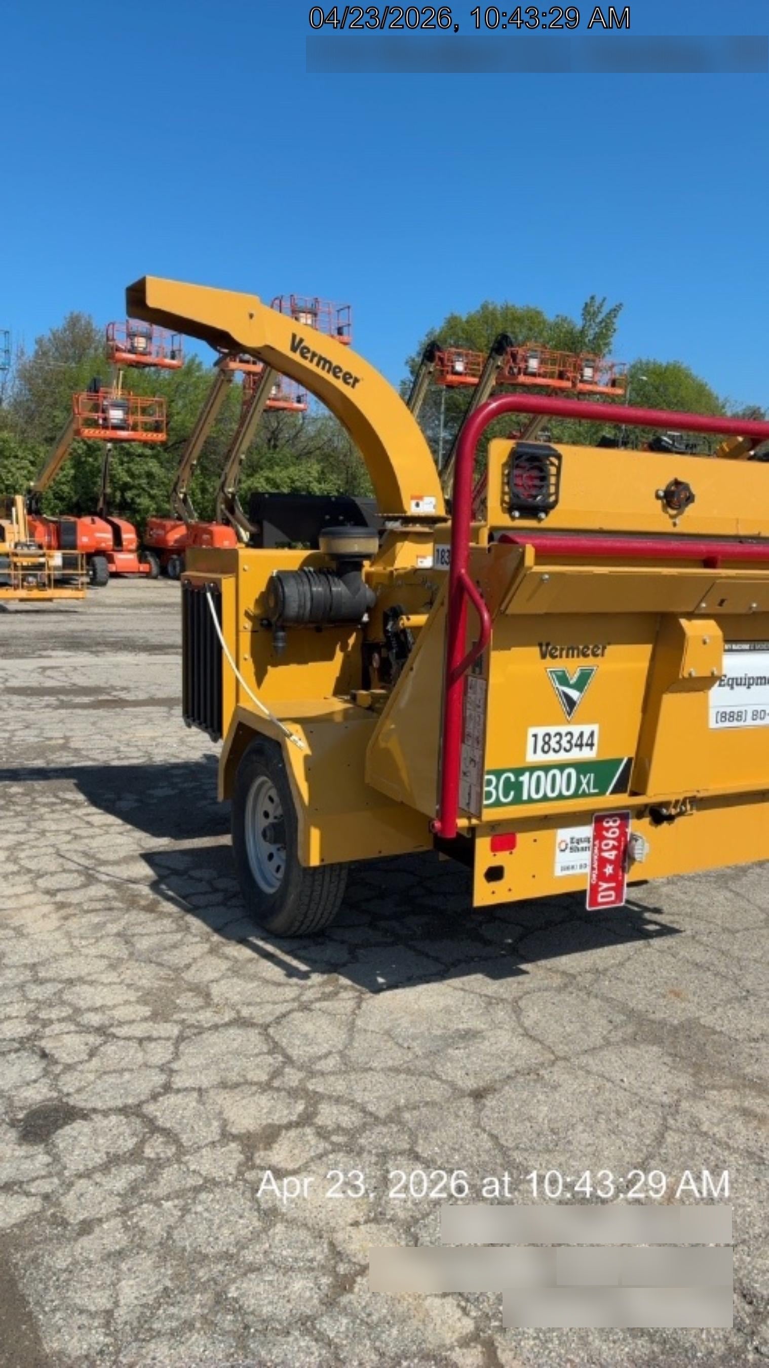 2021 VERMEER BC1000XL Gas