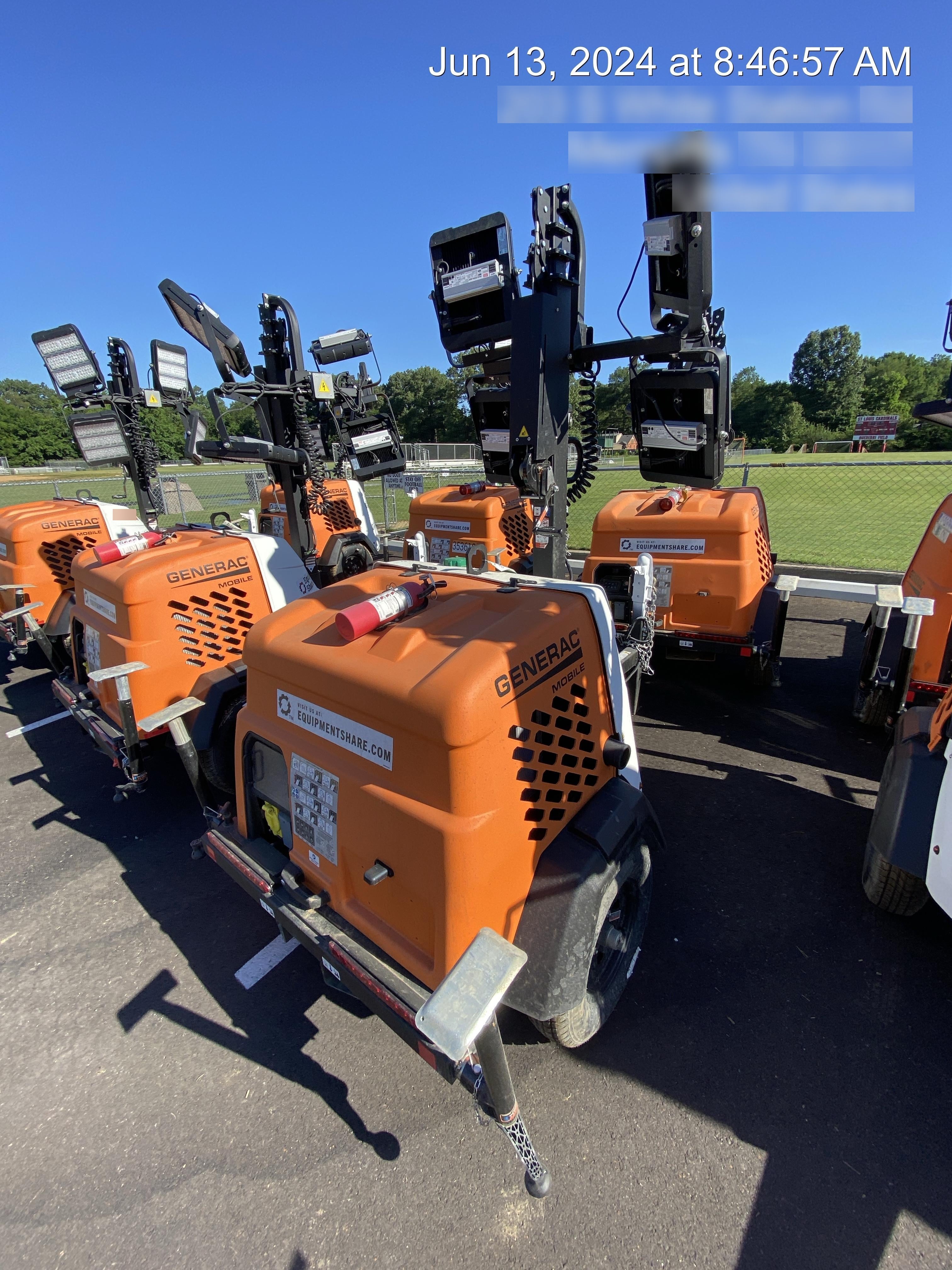 2024 Generac MLT2 Diesel, Flex Switch 120V Input, Powerzone Controller, 
(4) 320W LED Lights, 4kW Generator, 39.9 Gal Fuel Tank, 2" Ball, T3