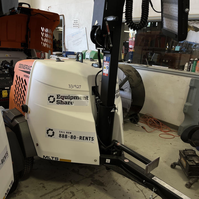 2023 Generac MLT2 Diesel, Flex Switch 120V Input, Powerzone Controller, (4) 320W LED Lights, 4kW Generator, 39.9 Gal Fuel Tank, 2" Ball, T3