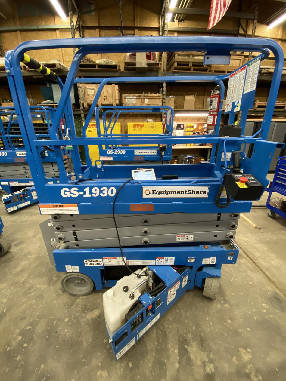 2020 Genie GS-1930 Fixed rails with chain entry gate - Pre A92.20