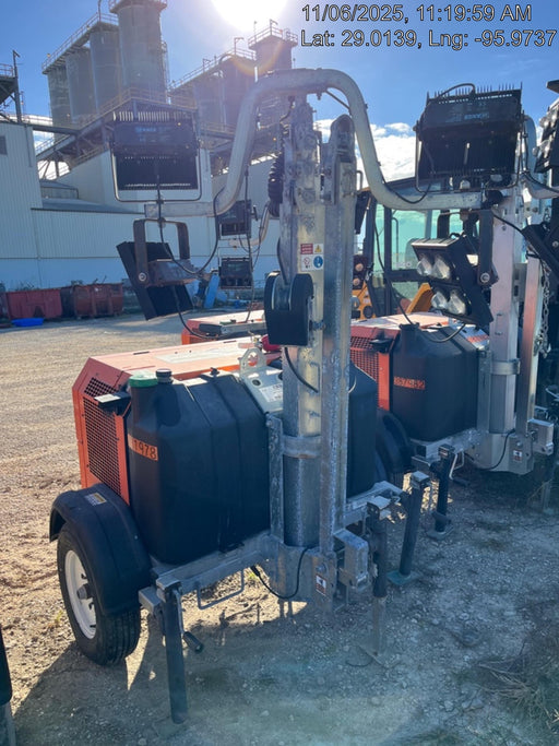 2024 Wanco WLTT-4MM4K Diesel, Deep Sea Controller, Shore Power Plug, Auto Start, (4) 350W LED Floodlights, 4kW Generator, 60 Gal Fuel Tank, 2" Ball, T3