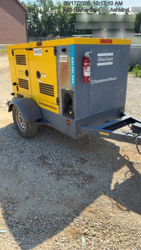 2021 ATLAS COPCO PAS 100 HF CS Enclosed