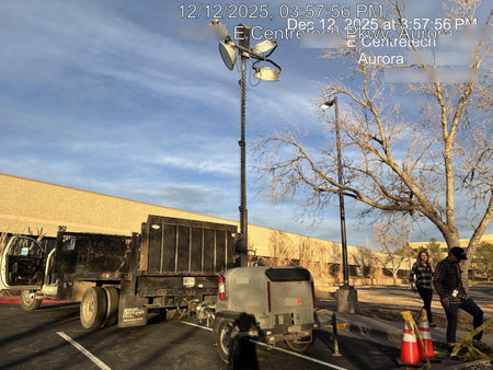 Wacker Neuson LTV6K-MH Wacker Neuson LTV6K Mobile Light Tower w/Fuel Level Sensor Installed