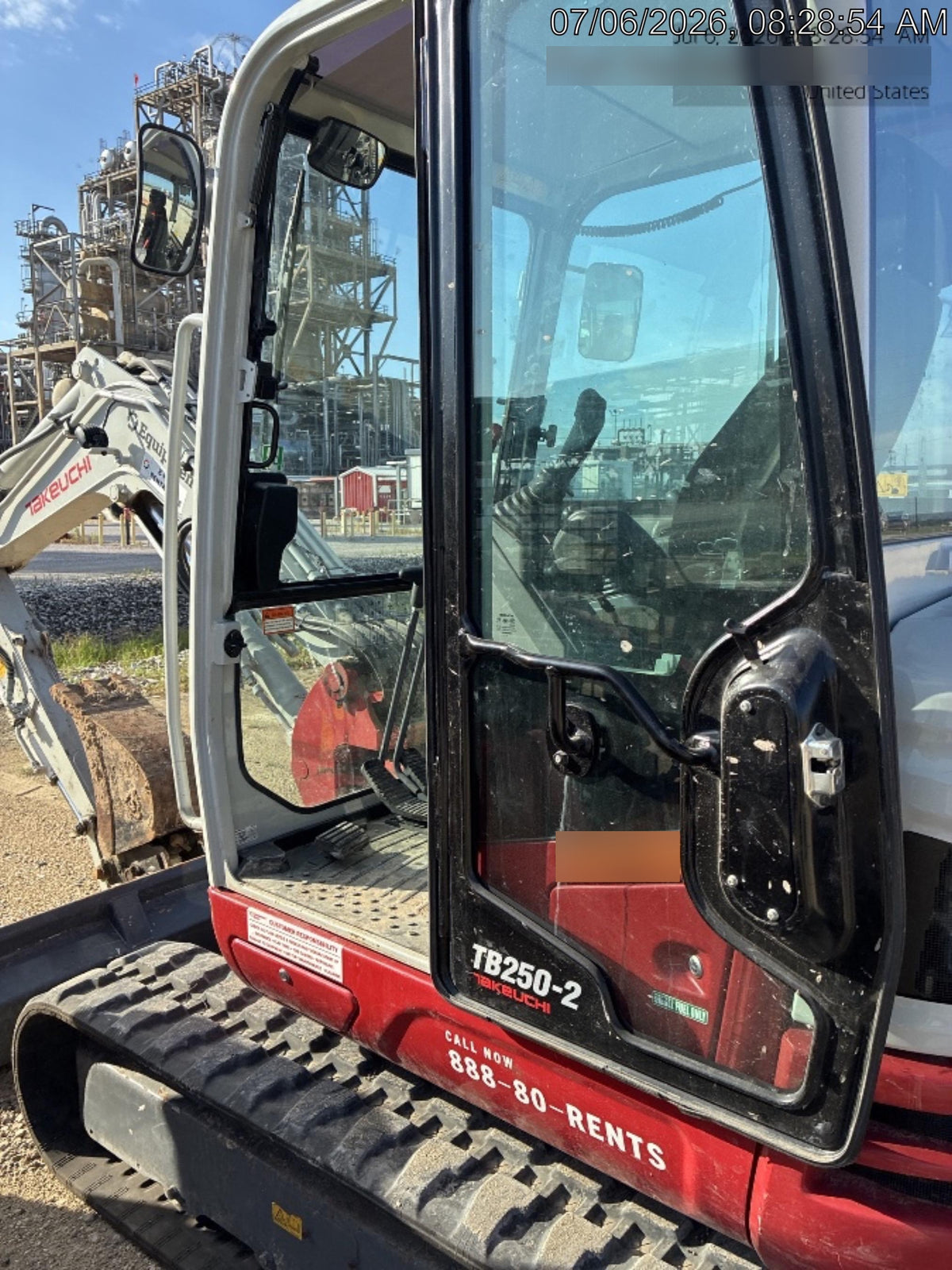 2025 TAKEUCHI TB250-2CR