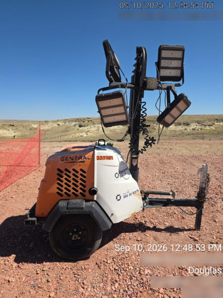 2023 Generac MLT2 Diesel, Flex Switch 120V Input, Powerzone Controller, (4) 320W LED Lights, 4kW Generator, 39.9 Gal Fuel Tank, 2" Ball, T3
