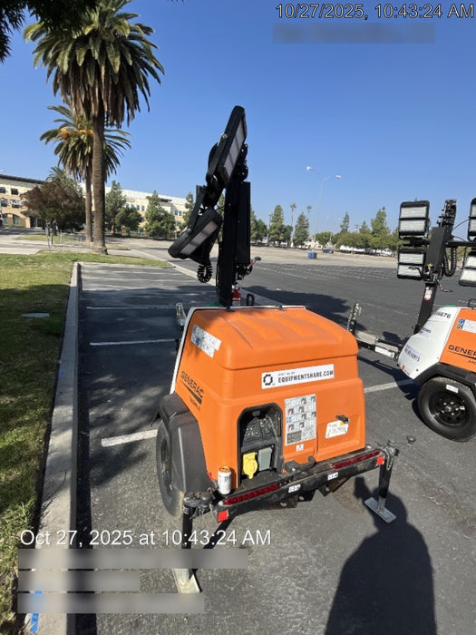 2023 Generac MLT2 Diesel, Flex Switch 120V Input, Powerzone Controller, (4) 320W LED Lights, 4kW Generator, 39.9 Gal Fuel Tank, 2" Ball, T3