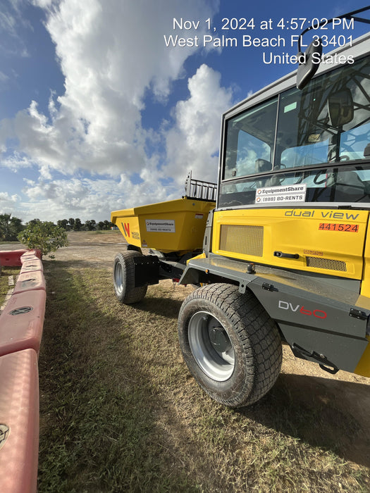 2024 WACKER NEUSON DV605 Cab Turf Tires