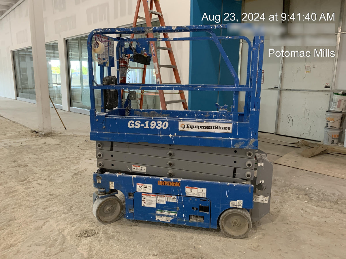 2020 Genie GS-1930 Fixed rails with chain entry gate - Pre A92.20