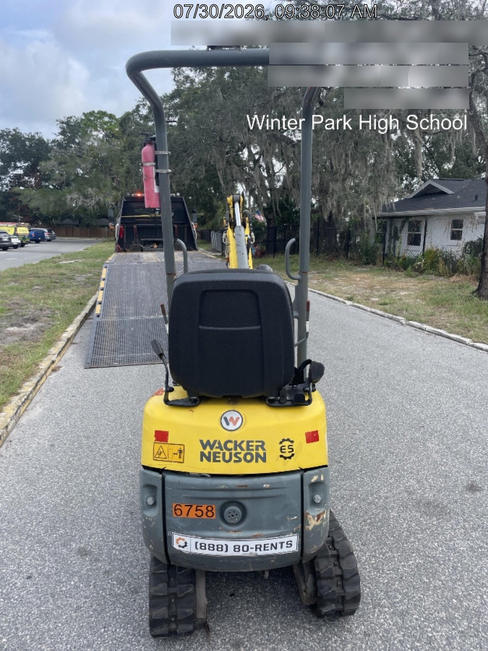 2017 Wacker Neuson 803 Wacker Neuson 803 Mini - Canopy Base/12" Bucket