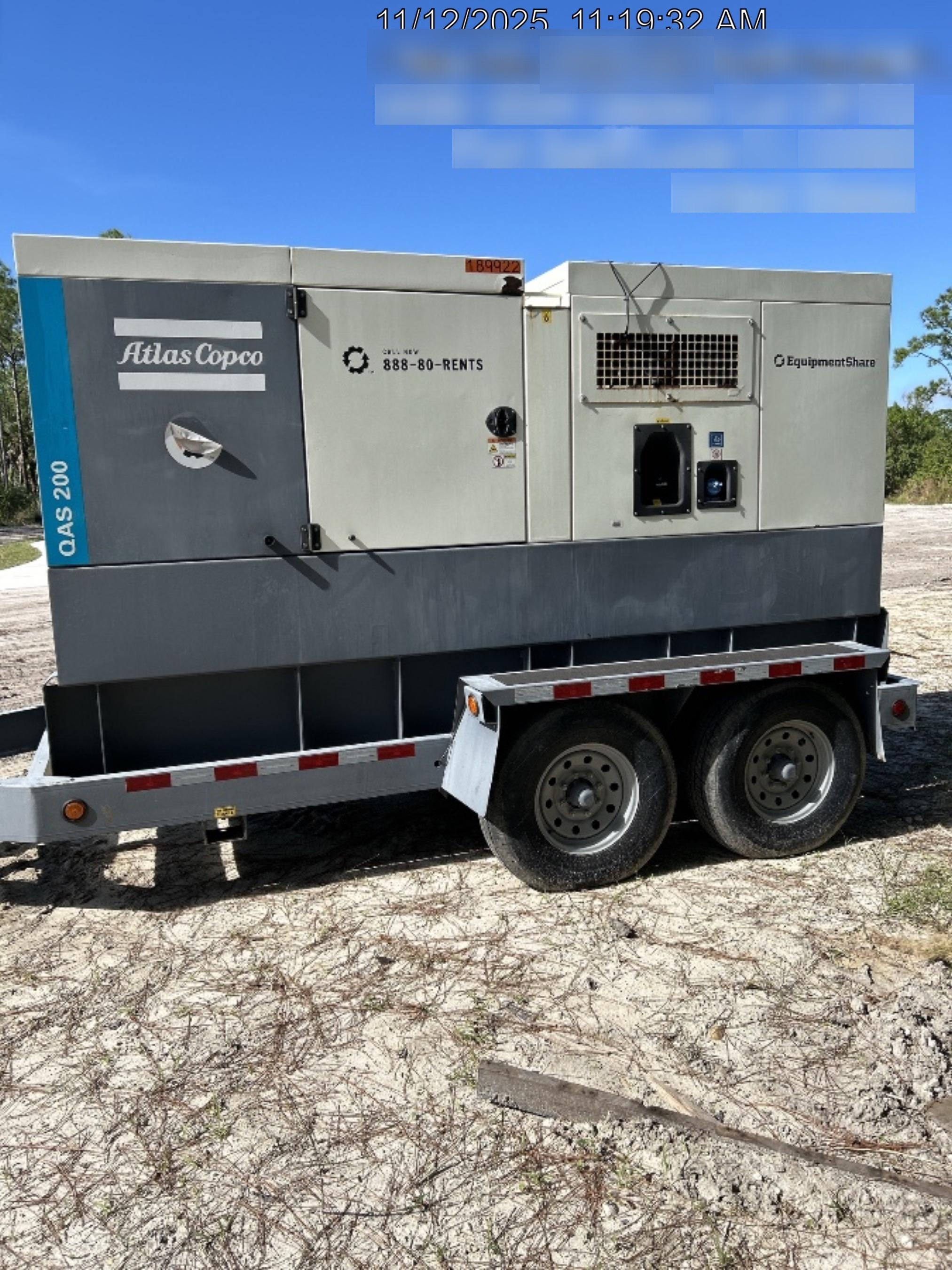 2021 ATLAS COPCO QAS200