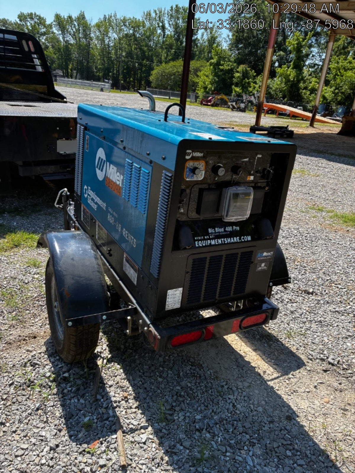 2026 MILLER ELECTRIC BIG BLUE 400