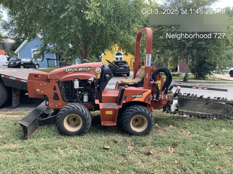 2022 DITCH WITCH RT45A