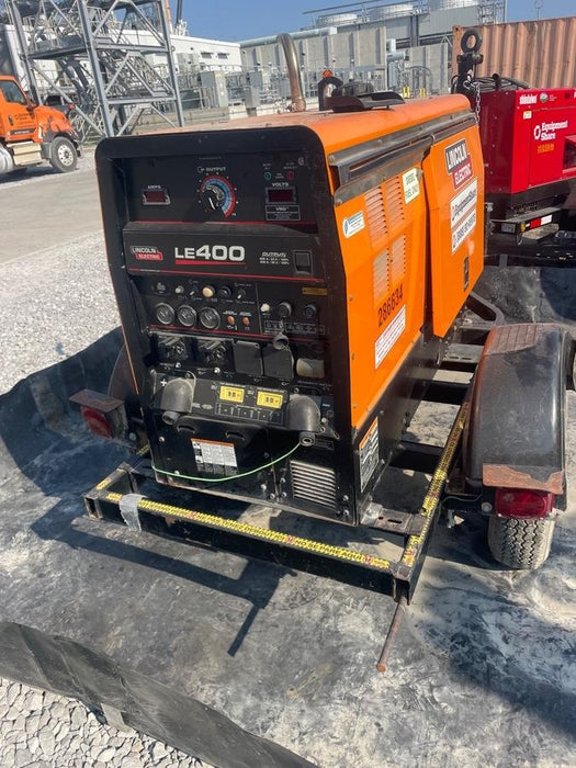 2022 Lincoln Electric LE400 Kubota V1505, Trlr, Cable Rack, Light Kit, ES Decals, T3