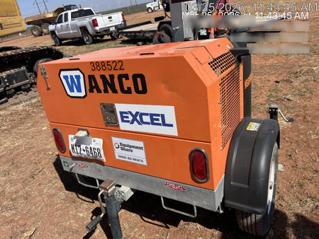 2024 Wanco WLTT-4MM4K Diesel, Deep Sea Controller, Shore Power Plug, Auto Start, (4) 350W LED Floodlights, 4kW Generator, 60 Gal Fuel Tank, 2" Ball, T3