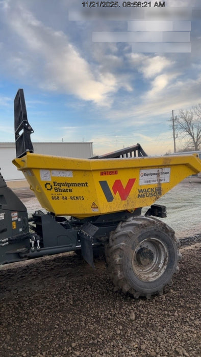 2025 WACKER NEUSON DV604 Cab Standard Tires