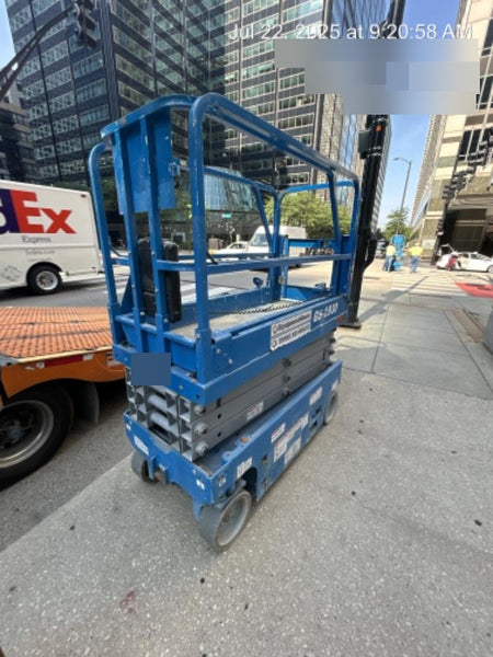 2020 Genie GS-1930 Solid Non Marking Tires, Beacon, Folding rails with half height swing gate